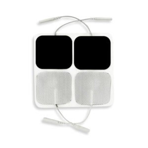 5×5 cm TENS Electrode Pads Pack of 4 Reusable Self Adhesive Electrodes