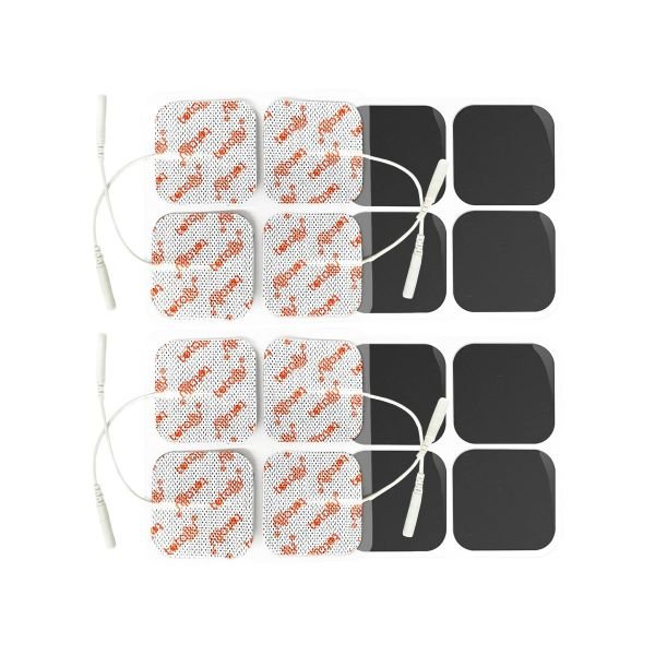 5x5cm TENS Electrode Pads (8-Pack) Reusable Self-Adhesive Electrodes