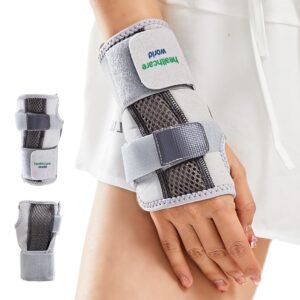 Palm Support Brace- Adjustable Wrist & Hand Wrap for Arthritis Sprain Left Hand