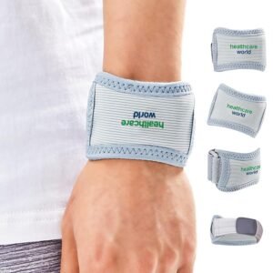 Wrist Support Strap – Adjustable Compression Brace for Carpal Tunnel Pack of 2