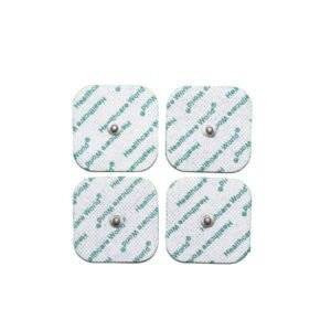 Stud TENS Electrode Pads with 3.5mm Stud Connection – (Pack of 4)