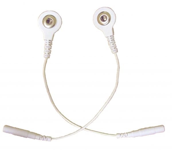 TENS/EMS Stud Lead Adapters (1 Pair) – Pin to Stud Conversion, Compatible with Most Machines | Healthcare World "