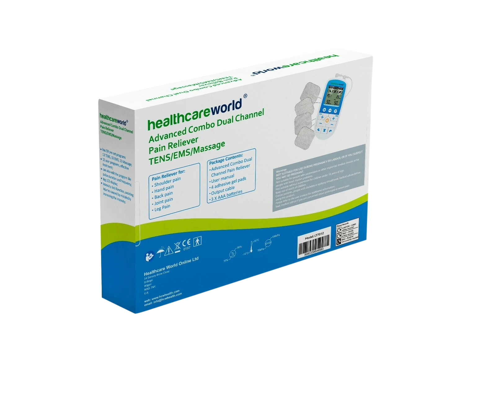 Digital TENS & EMS Pain Relief Machine - Image 7